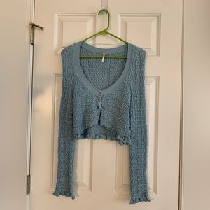 NWOT Free People Cropped Sweater